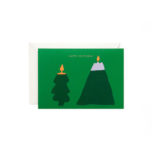 웜그레이테일 카드 Happy Birthday Tree Post Card