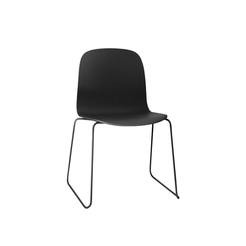 무토 비수 체어 슬래드 베이스 Visu Chair Sled Base Black