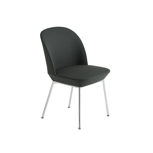 무토 오슬로 사이드 체어 Oslo Side Chair Twill Weave 990/Chrome