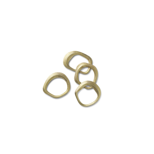 펌리빙 플로우 냅킨 링 Flow Napkin Ring Brass