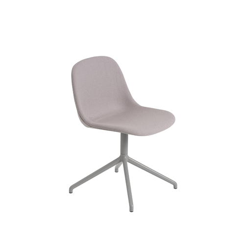 무토 화이버 사이드 체어 스위블 Fiber Side Chair Swivel Base W.Return Twill Weave 620/Grey