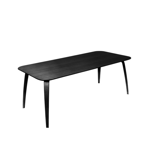 구비 다이닝 테이블 Dining Table Rectangular 90 x 180 Black
