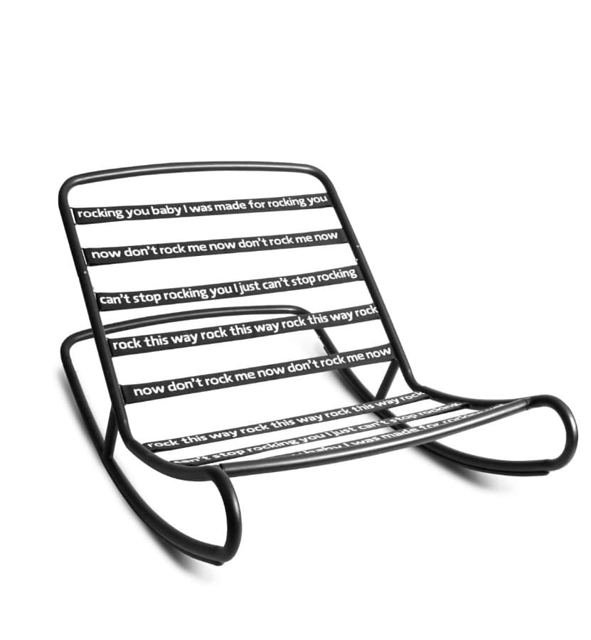 팻보이 락앤 롤 체어 Rock&#039;n Roll Chair Black