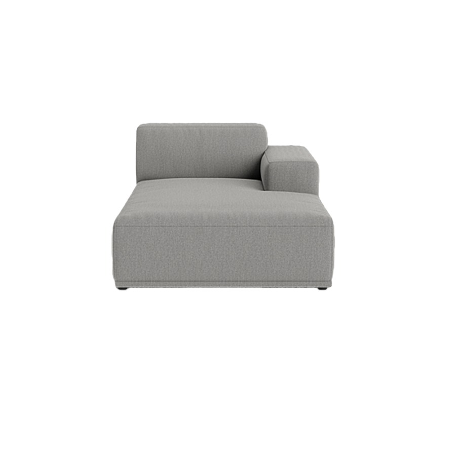 무토 커넥트 소프트 소파 Connect Soft Modular Sofa Right Armrest Chaise Longue (H), Re-wool 128