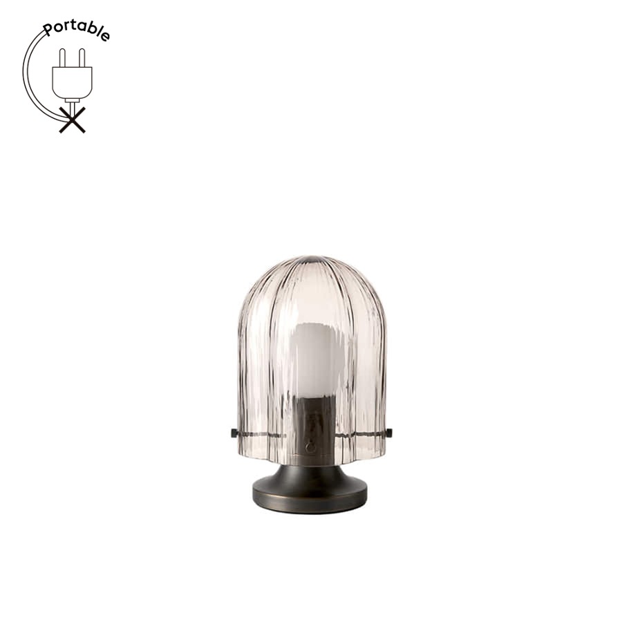 구비 세느 테이블 램프 Seine Table Lamp Antique brass / Smoke