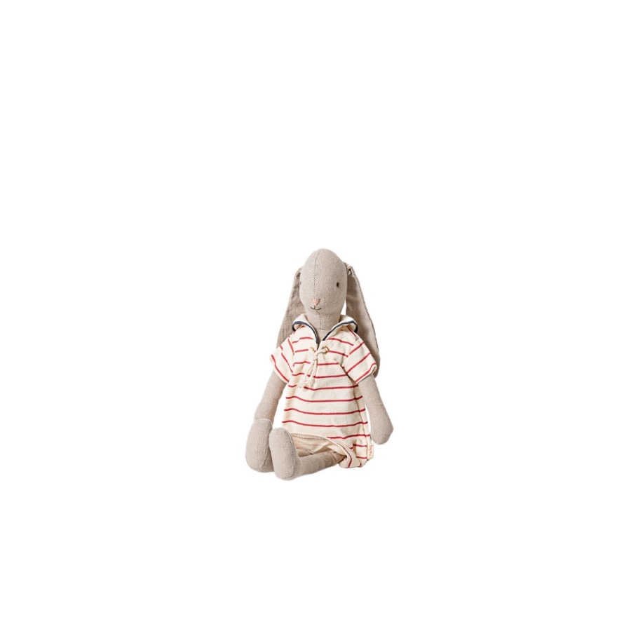 메일레그 토끼 인형 Rabbit Size 2  Striped Dress