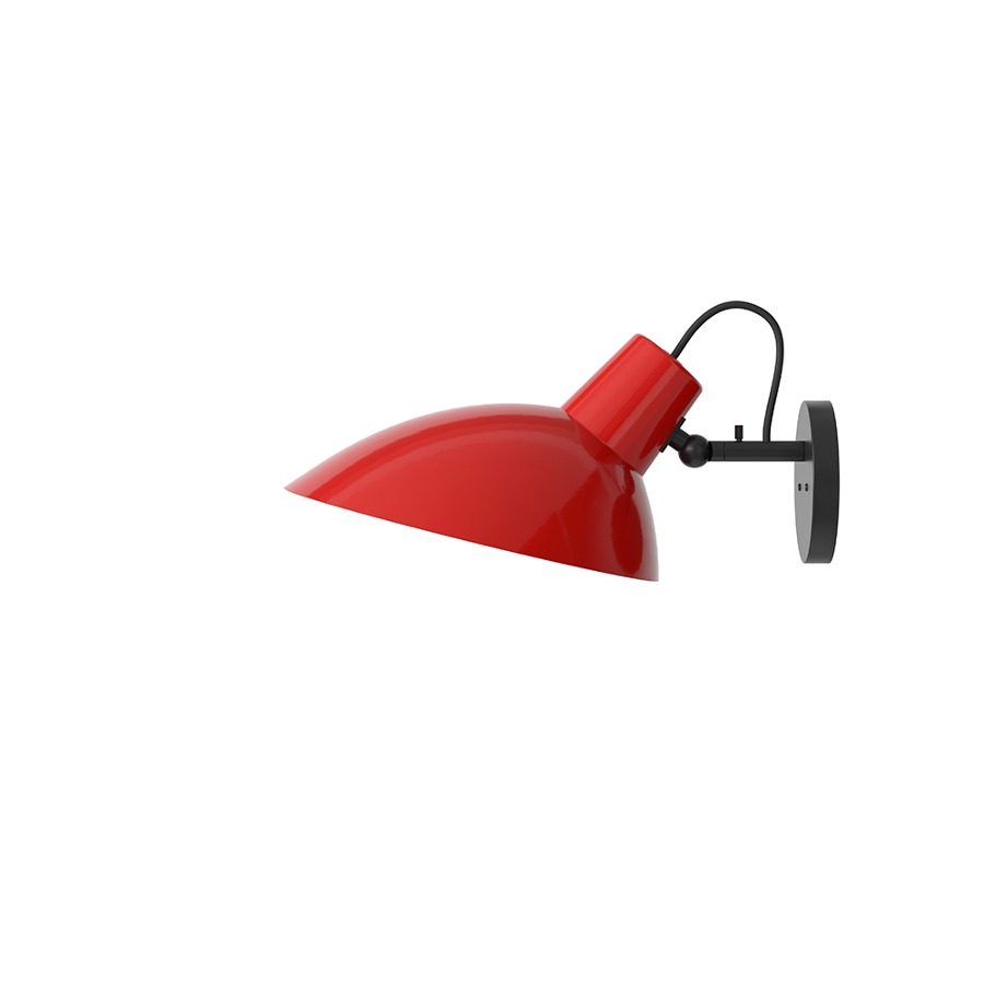 아스텝 신콴타 월 램프 VV Cinquanta Wall Lamp None Switch, Black/Red
