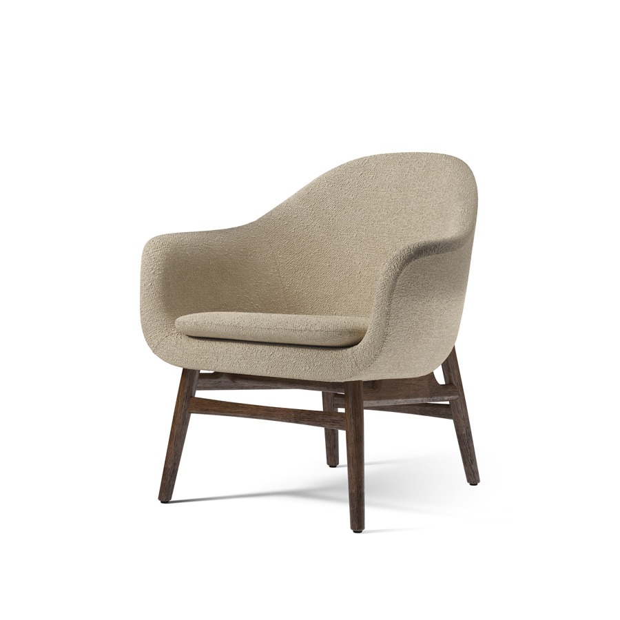 하버 라운지 체어 Harbour Lounge Chair Dark Stained Oak/Bouclé 02