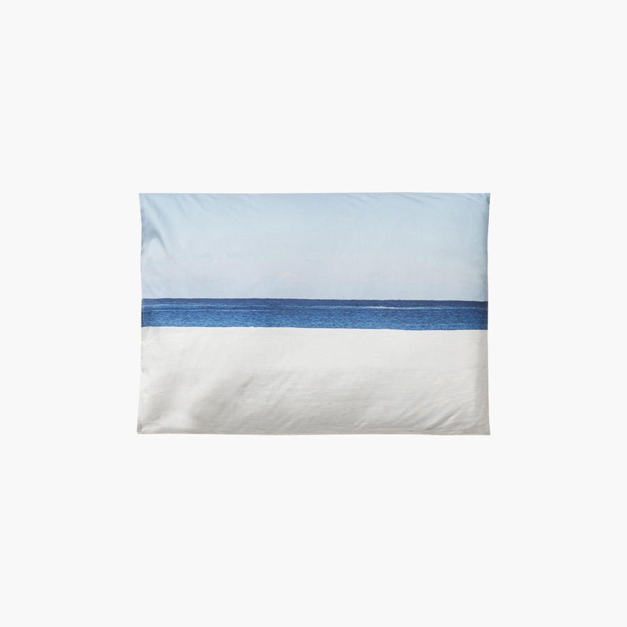 강원도 스노우 오션 프린팅 베개 커버 Gangwondo snow ocean pillow cover