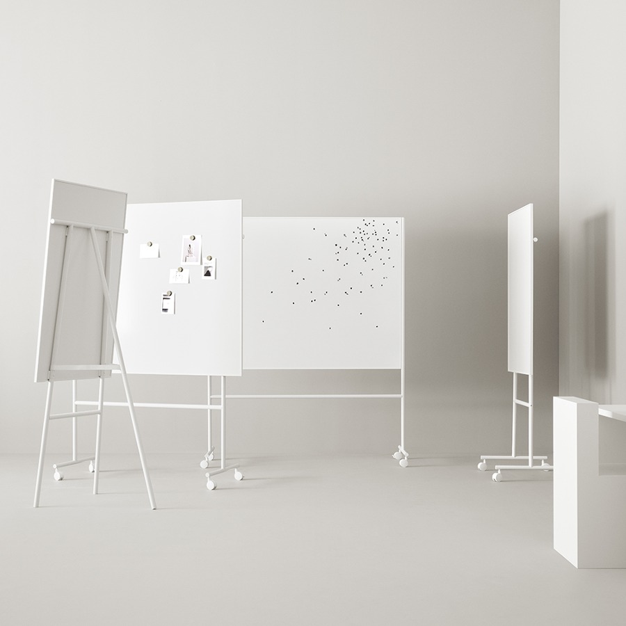 린텍스 원 모빌 화이트보드 One Mobile Whiteboard 3sizes White Frame