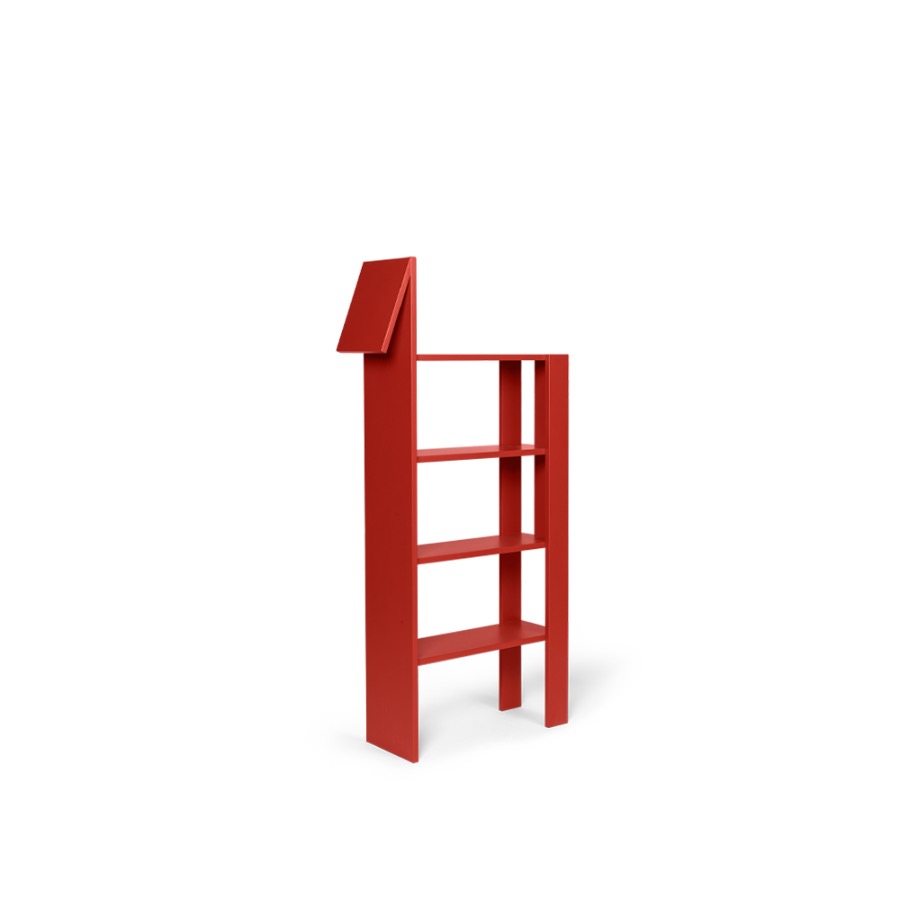 펌리빙 지라프 북케이스 Giraffe Bookcase Poppy Red