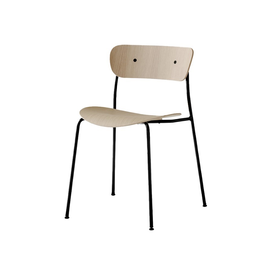 앤트레디션 파빌리온 체어 Pavilion Chair AV1 Black/Lacquered Oak / Black Fitting