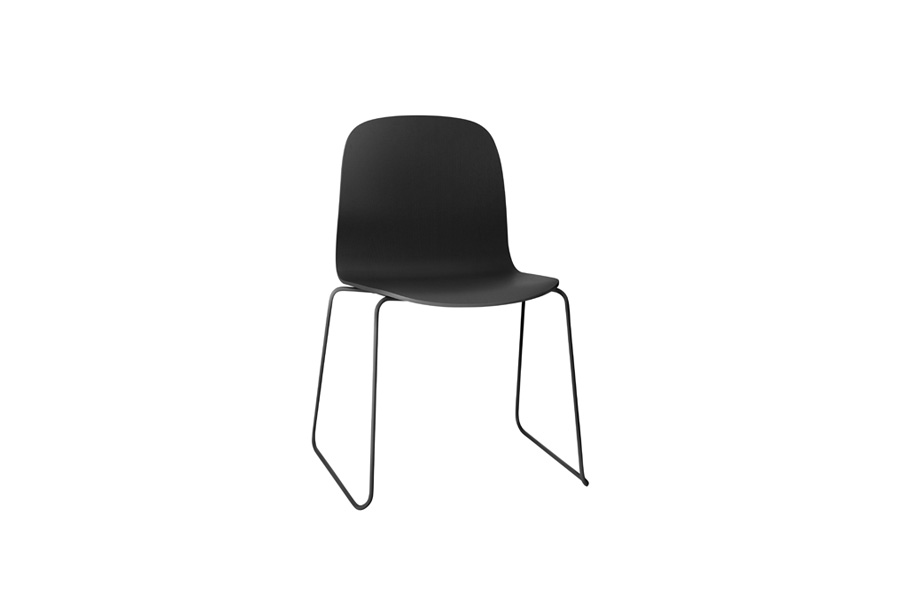 무토 비수 체어 슬래드 베이스 Visu Chair Sled Black