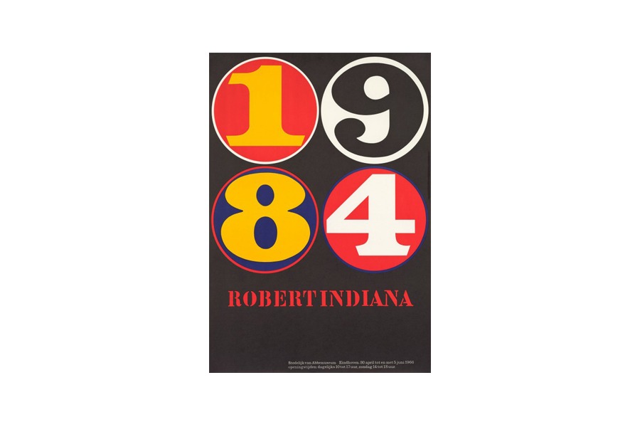 얀 반 툰 Robert Indiana 61.4x88 (액자포함)