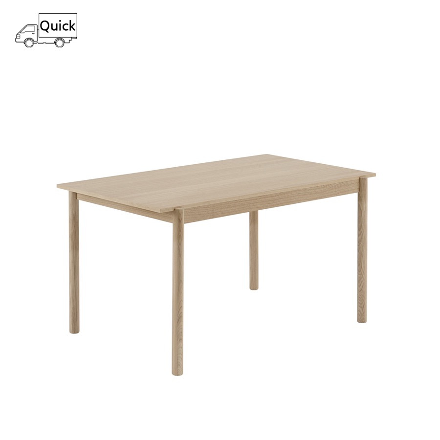 무토 리니어 우드 테이블 Linear Wood Table  140x85 Oak