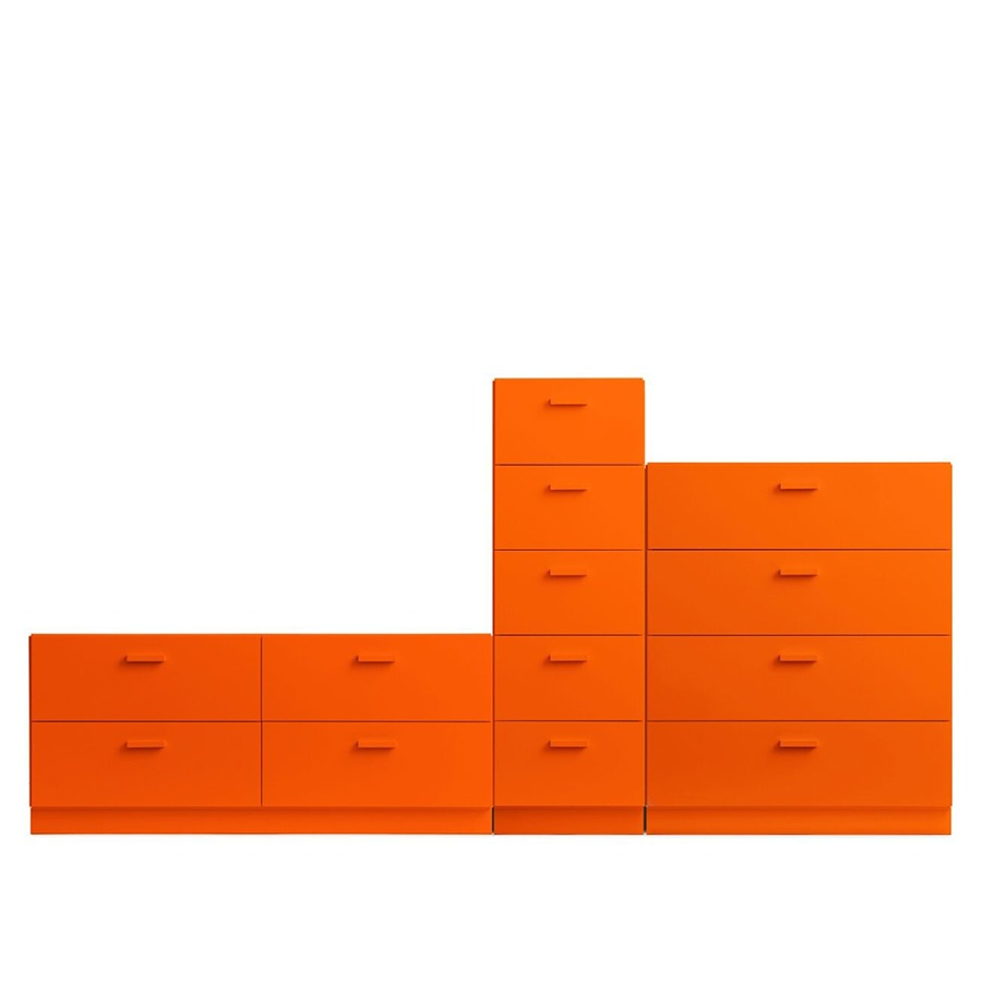 스트링 릴리프 서랍 세트 Relief Drawer Set 2type Orange
