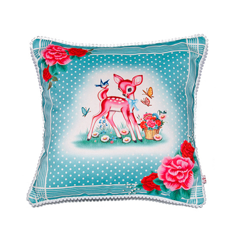 Cushion Pink Deer