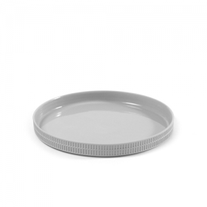 Plate Medium SIGILLATA SIGNATURE Grey
