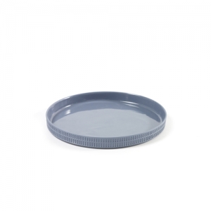 Plate Small SIGILLATA SIGNATURE (손잡이)Blue