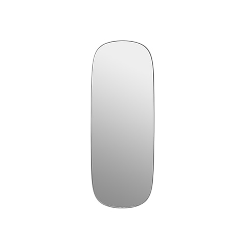 무토 프레임 미러 Framed Mirror Large Grey/Clear Glass