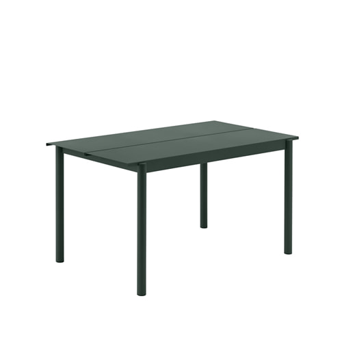 무토 리니어 스틸 테이블 Linear Steel Table 3size, Dark Green