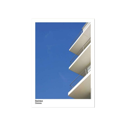 Bauhaus Dessau Balconies 59.4 x 84 (액자포함)