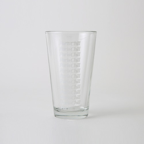 White Chill Glass Cup