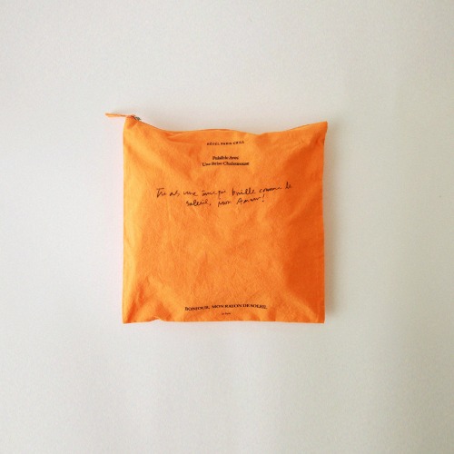 On the Go Pouch Orange