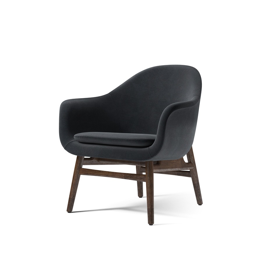 오도 코펜하겐 하버 라운지 체어 Harbour Lounge Chair Dark Stained Oak/Fiord 981