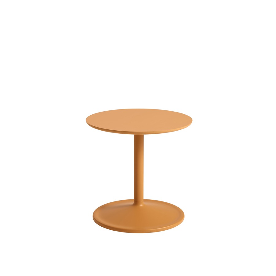 무토 소프트 사이드 테이블 Soft Side Table Round Orange Laminate/Orange2 Size