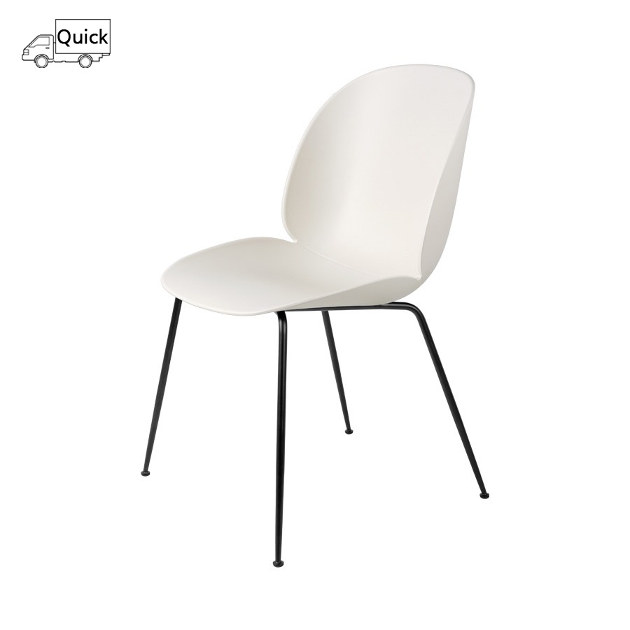 구비 비틀 다이닝 체어 Beetle Dining Chair Black/Alabaster White