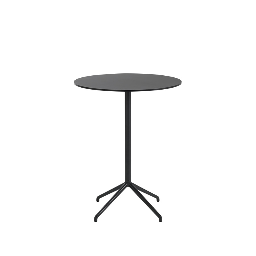 무토 스틸 카페 테이블Still Cafe Table H95 Black 2size