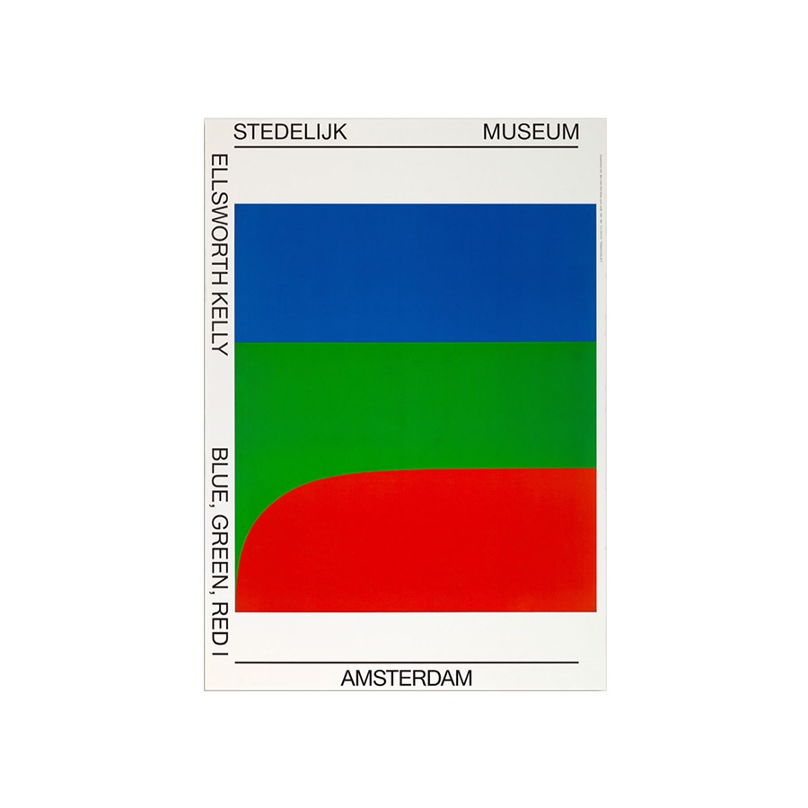엘스워스 켈리 Blue, Green, Red I 59.5 x 84 (액자 포함)