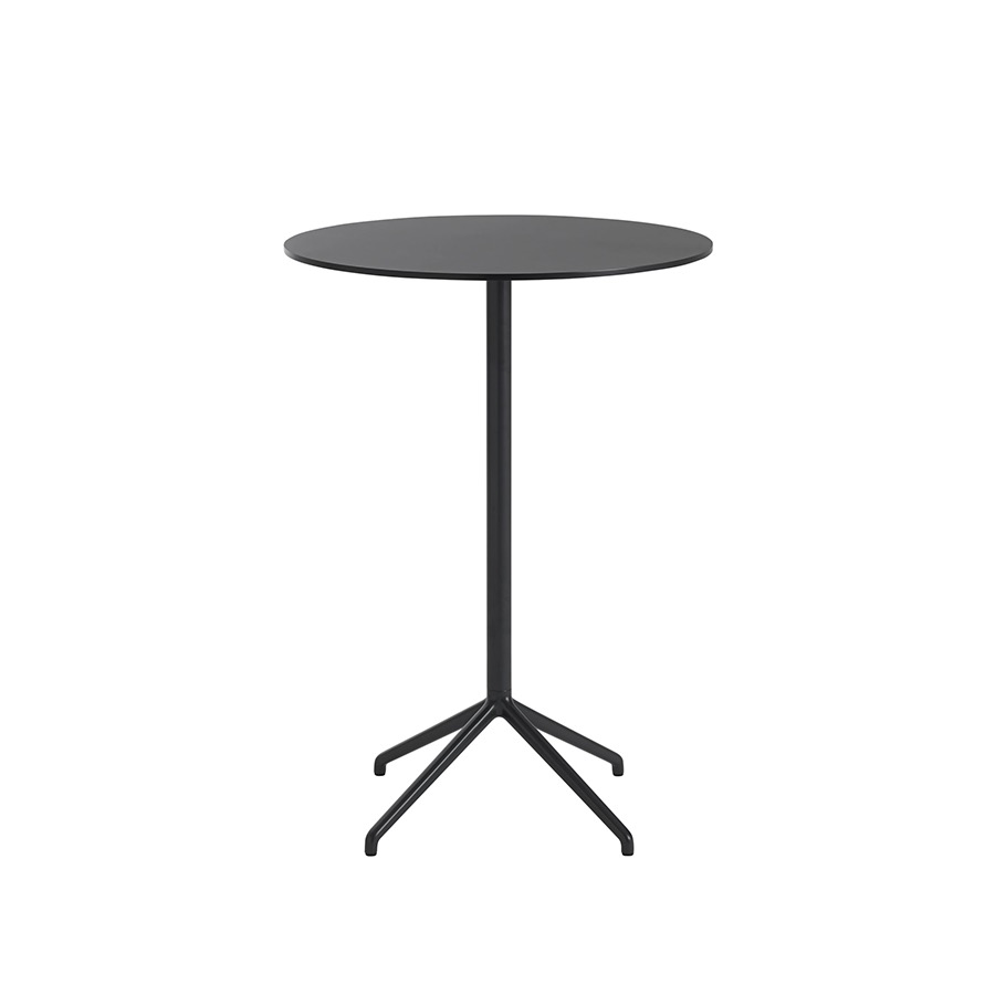 무토 스틸 카페 테이블 Still Cafe Table H105 Black 2size