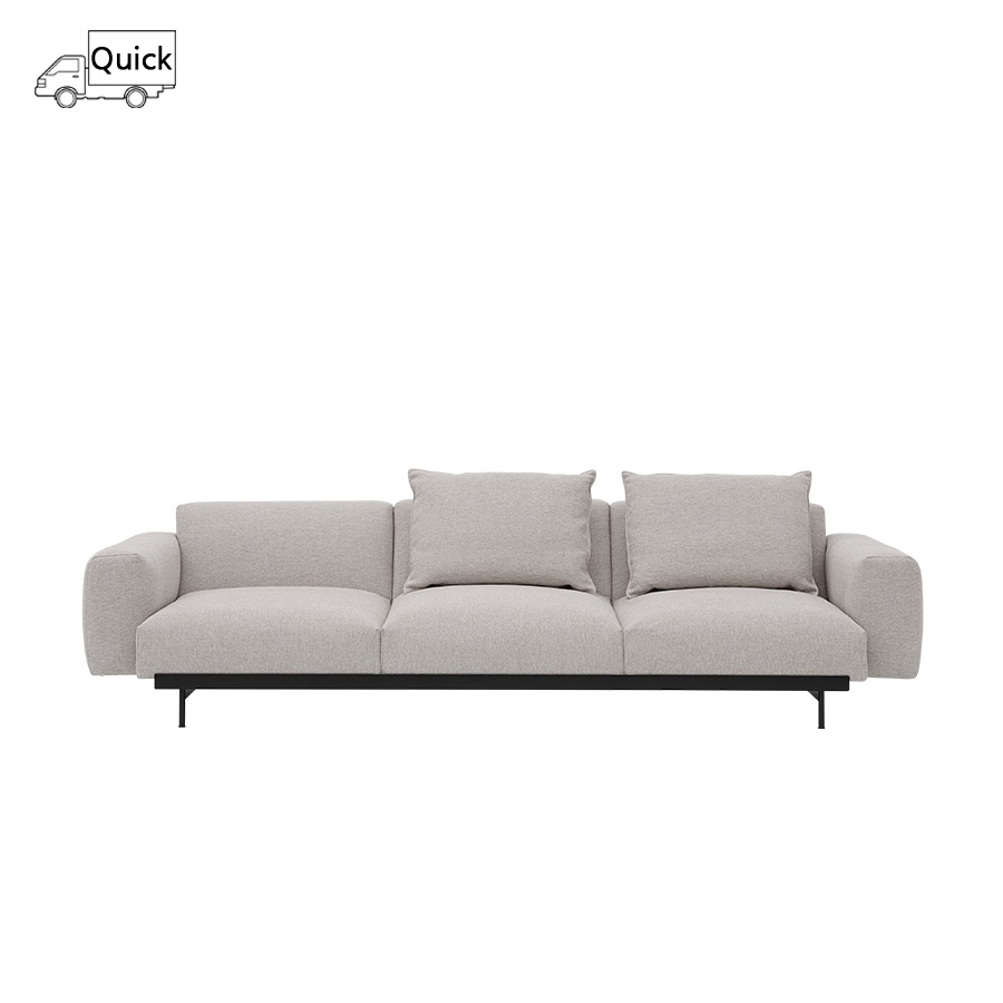 무토 인 시튜 소파 In Situ Modular Sofa 3seater (Cushion Not Included) Config 1 / Clay 12