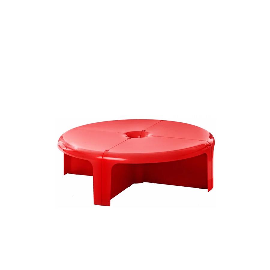 비라인 4/4 테이블 &amp; 쉘브 4/4 Table &amp; Shelf Red