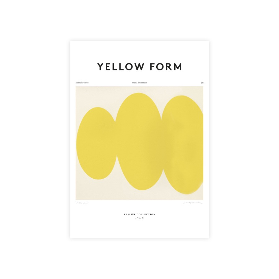 Emma Lawernson Yellow Form 2sizes