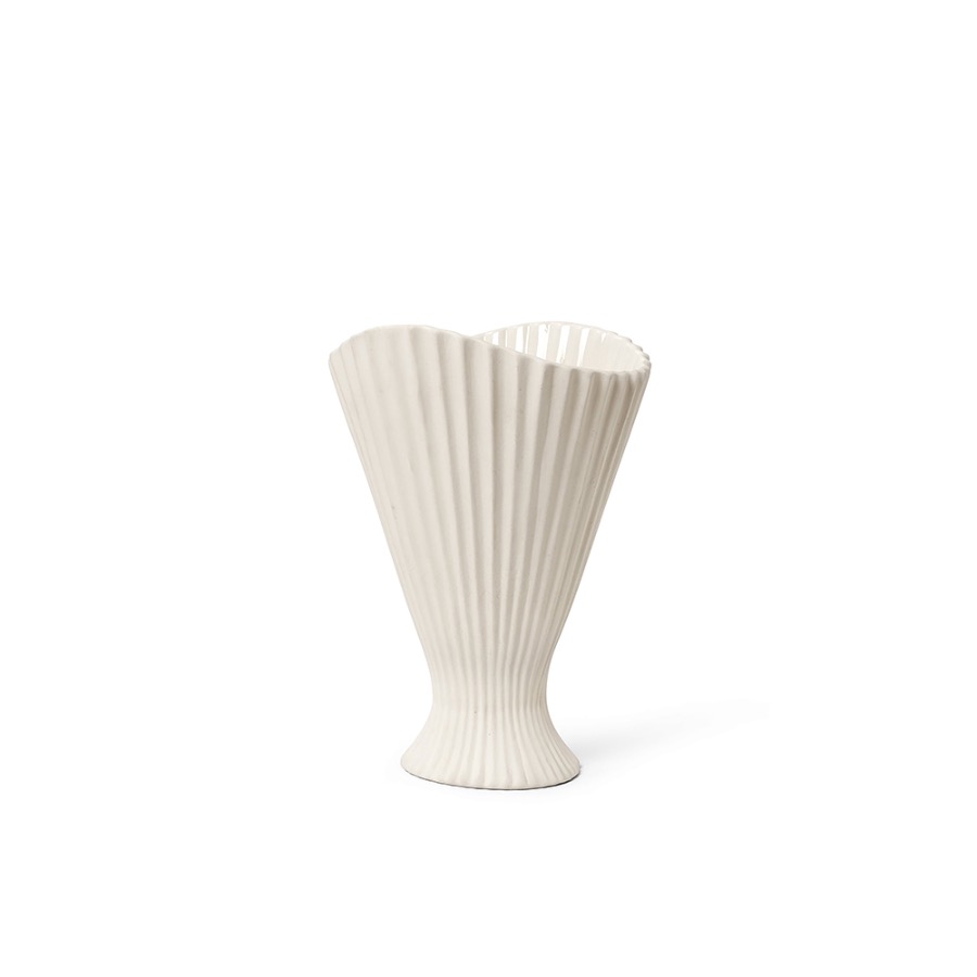 펌리빙 파운틴 베이스 Fountain Vase Off-White