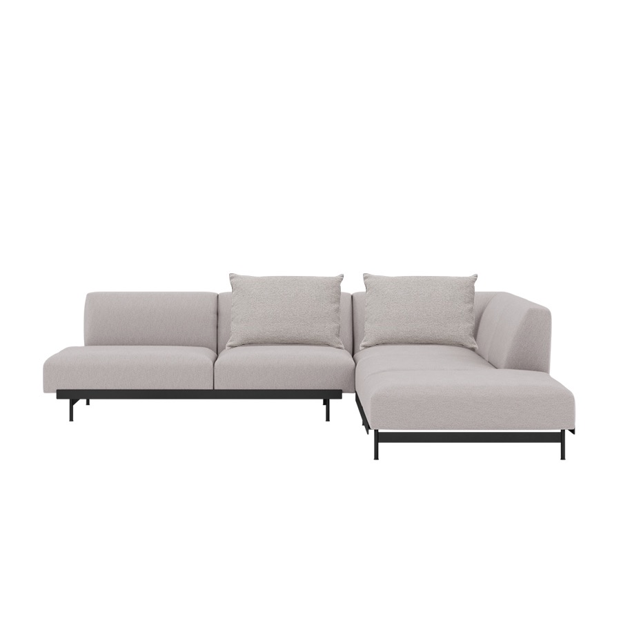 무토 인 시튜 소파 In Situ Modular Sofa Corner (Cushion Not Included) Config 4 / Clay 12