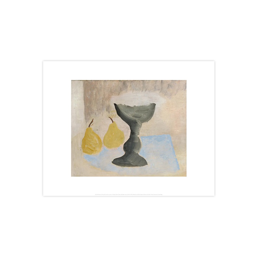 벤 니콜슨 Goblet and Two Pears 1924 28 x 35.6 (액자 포함)