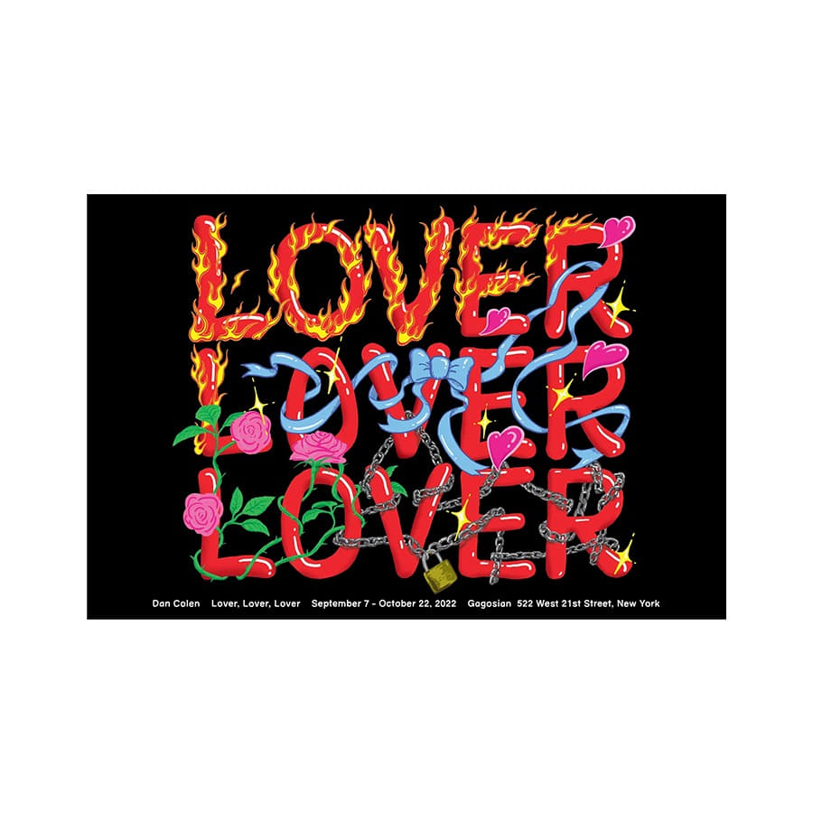 댄 콜런 Lover Lover Lover 60.9 x 91.4 (액자 포함)