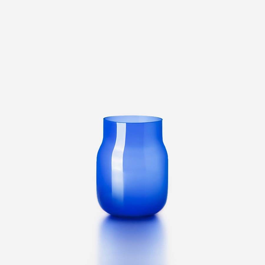 데헴 베이스 빅 Vase Big Cobalt Blue