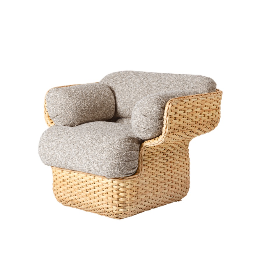 구비 바스켓 라운지 체어 Basket Lounge Chair Rattan / Zero 12