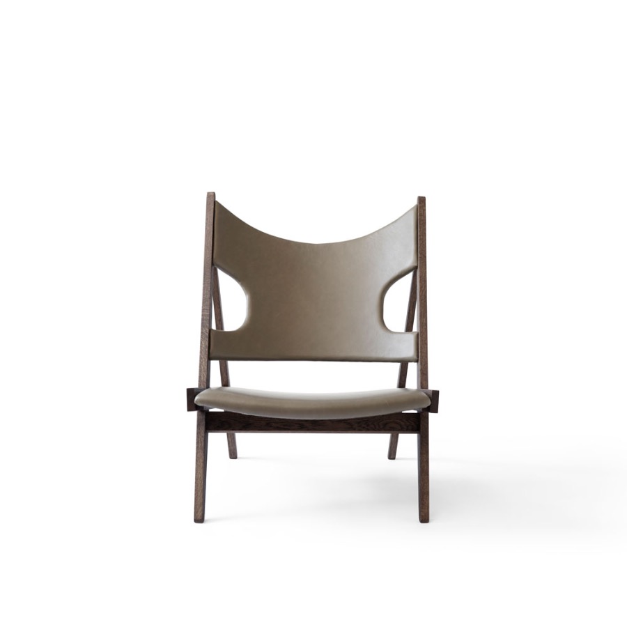 오도 코펜하겐 니팅 라운지 체어 Knitting Lounge Chair Dark Oak/Dakar0311