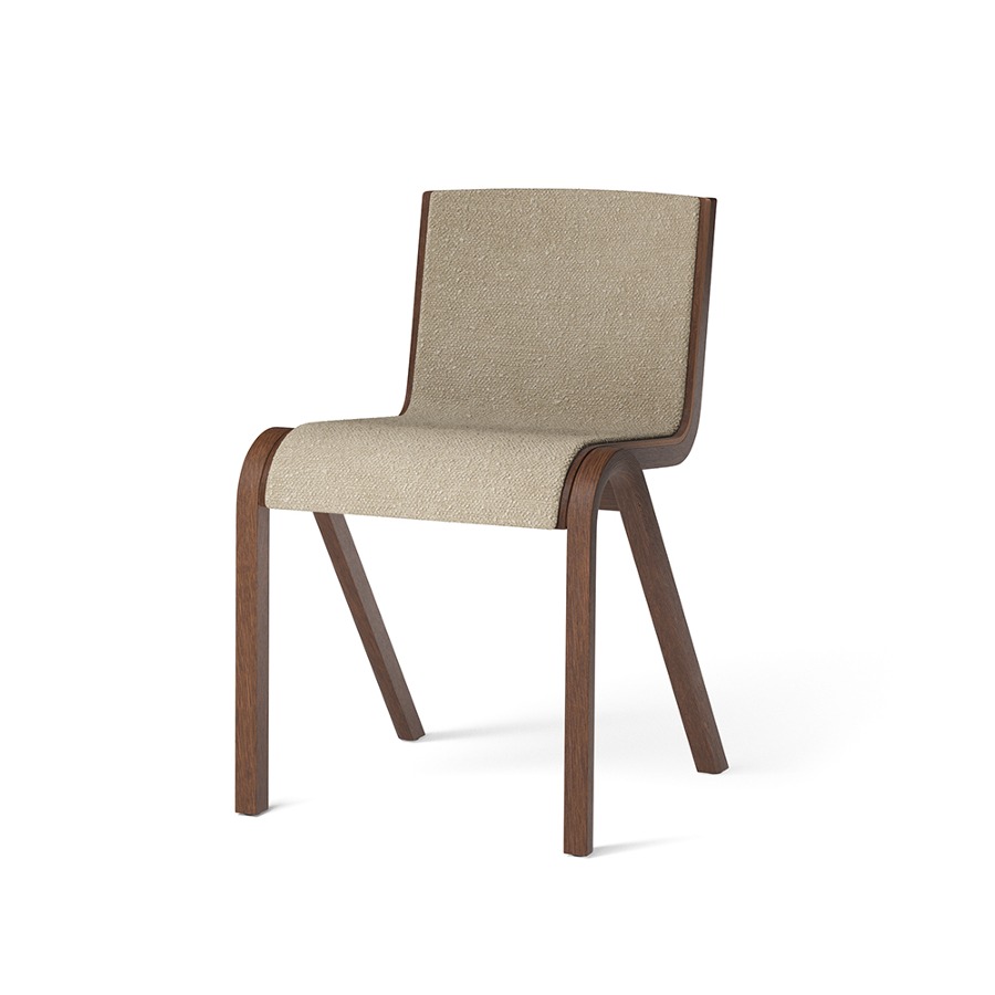 오도 코펜하겐 레디 다이닝 체어 Ready Dining Chair, Front UpholsteredRed Stained Oak / Boucle 02