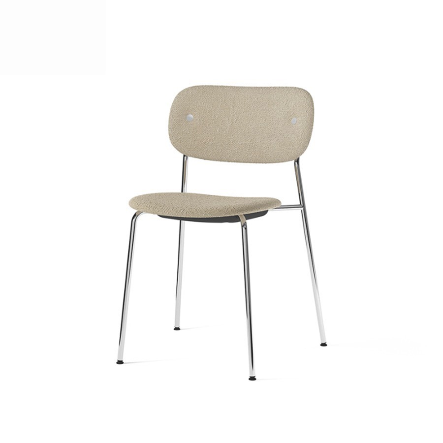 오도 코펜하겐 코 체어 Co Chair Chrome Fully Upholstered Chrome/Boucle2