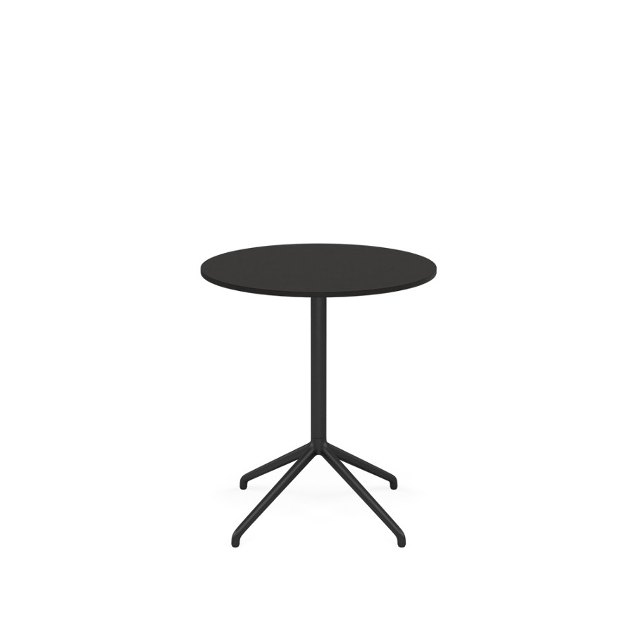 무토 스틸 카페 테이블Still Cafe Table H73 2sizes Black 