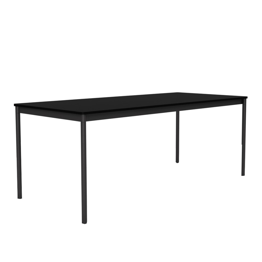 무토 베이스 테이블 Base Table 190x85 Black
