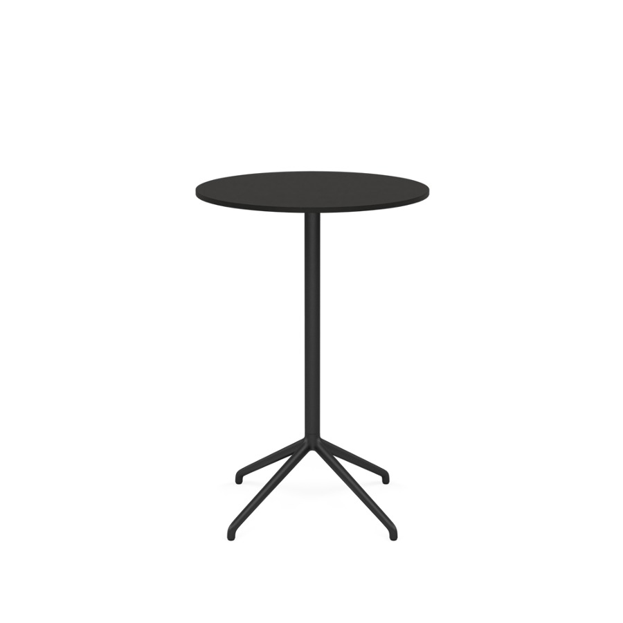 무토 스틸 카페 테이블Still Cafe Table H95 Black 2size