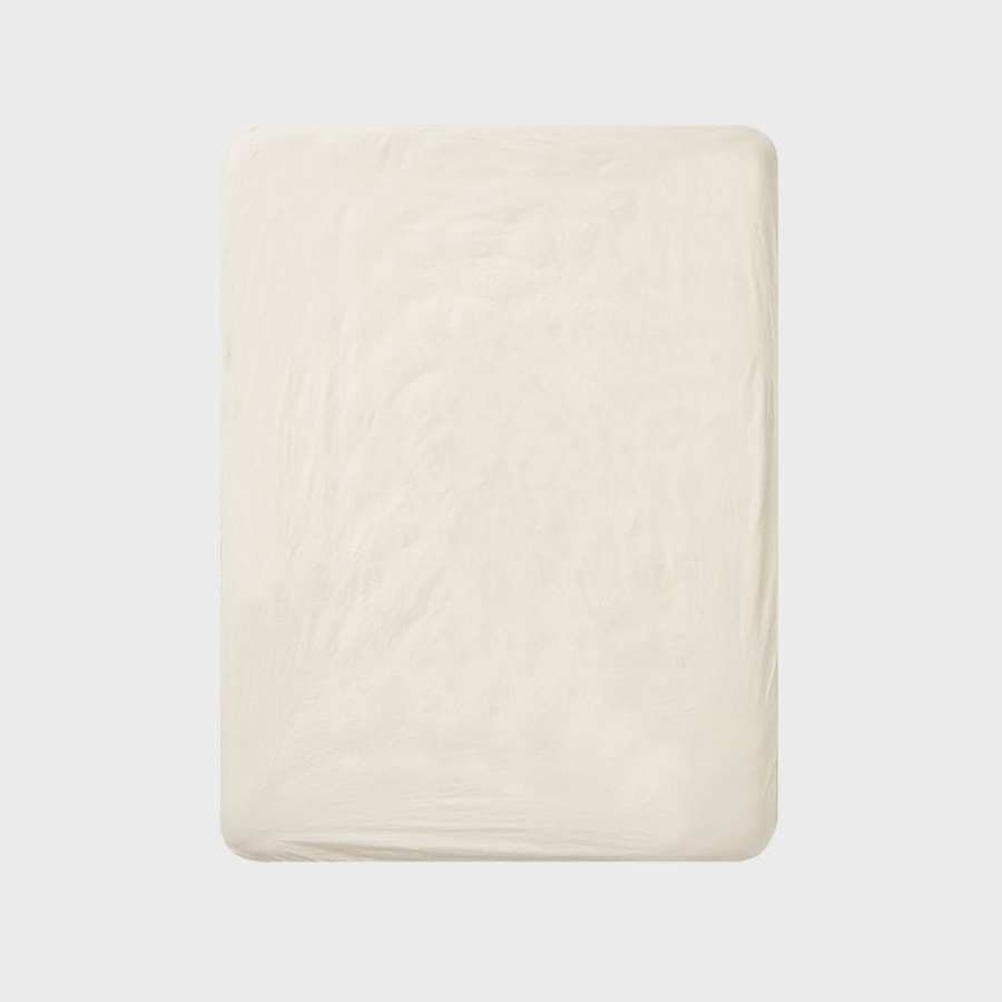 스탠다드 고밀도 60수 면 매트리스 커버 Standard mattress cover Ivory (SS/Q/K)